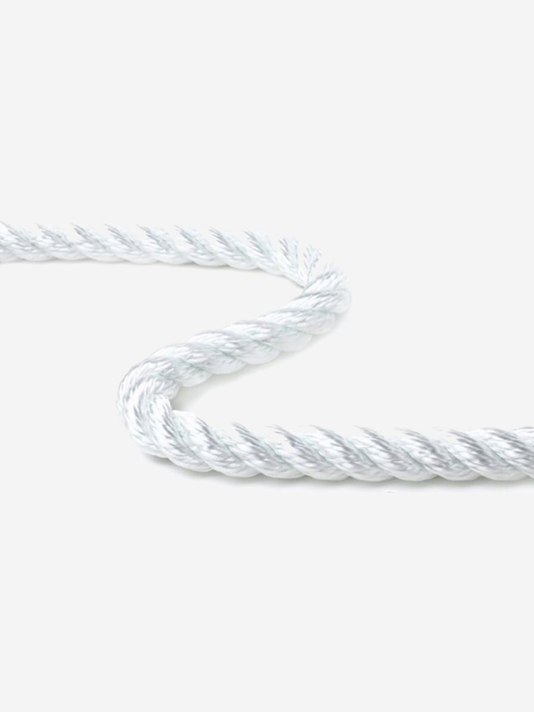 Канат крученый Петроканат ШВАРТОВЫЙ 14,0 мм, белый, 3000 кг, 9 м, евромоток