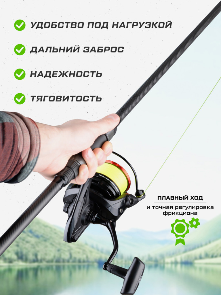 Катушка CARP PRO Cratus Evo Compact 5500 SD