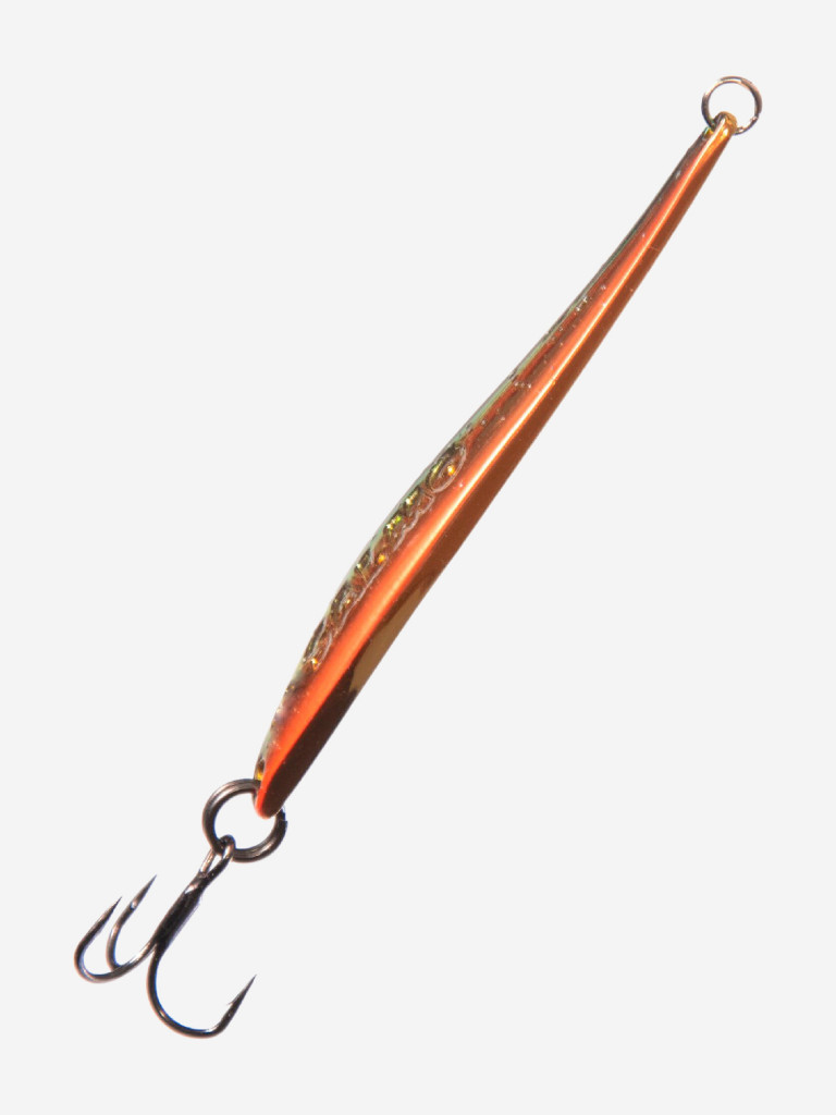 Блесна вертикальная Lucky John зимняя S-2 с тройником, вес 3 г