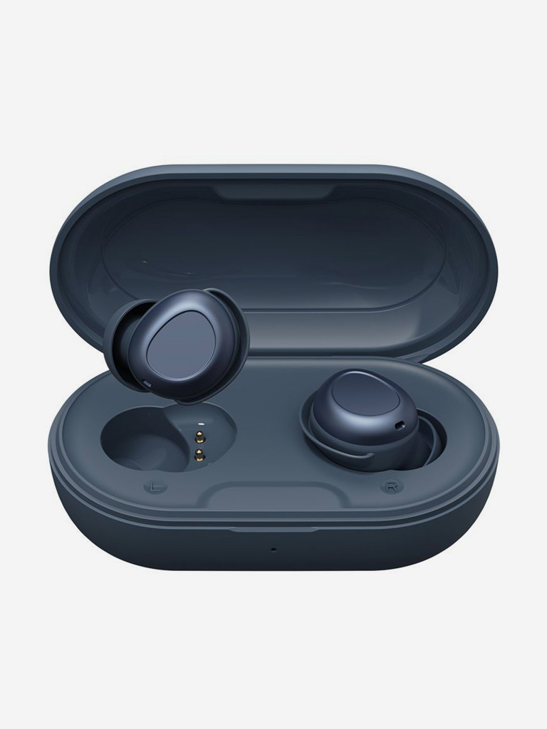 Беспроводные наушники ROCK EB800 Noise-Canceling TWS Earphones темно-синие