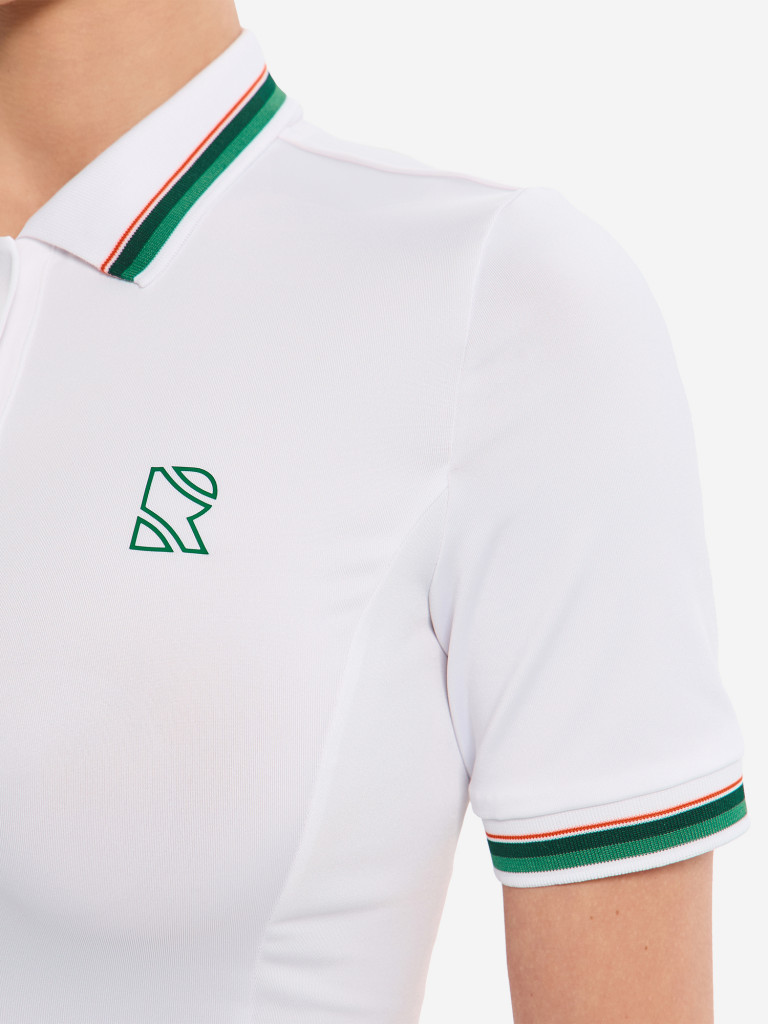 Поло женское RAQUETA SPORT High-Vibe, White