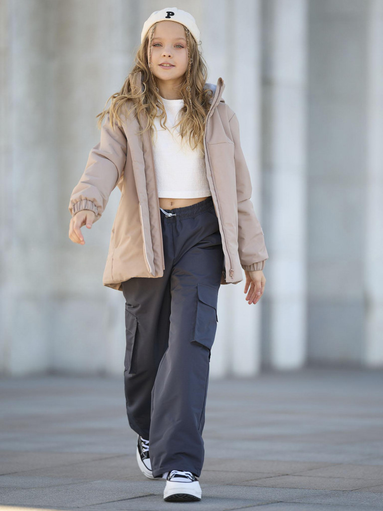 Костюм демисезонный для девочки batik Лайза бежевый