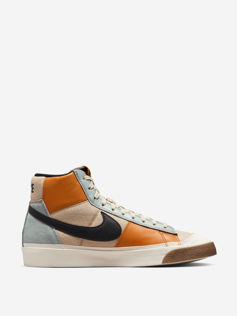 фото Кеды мужские nike blazer mid pro club, оранжевый