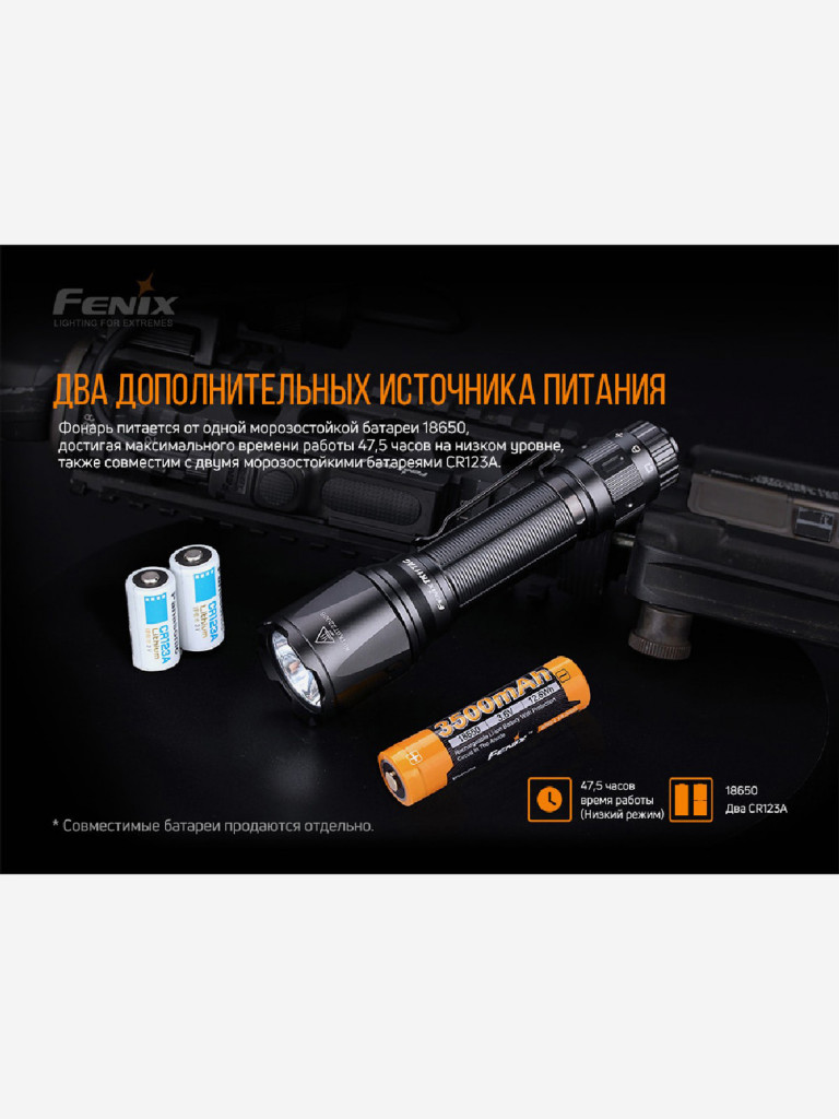 Фонарь Fenix ручной TK11TAC, 1600 Лм