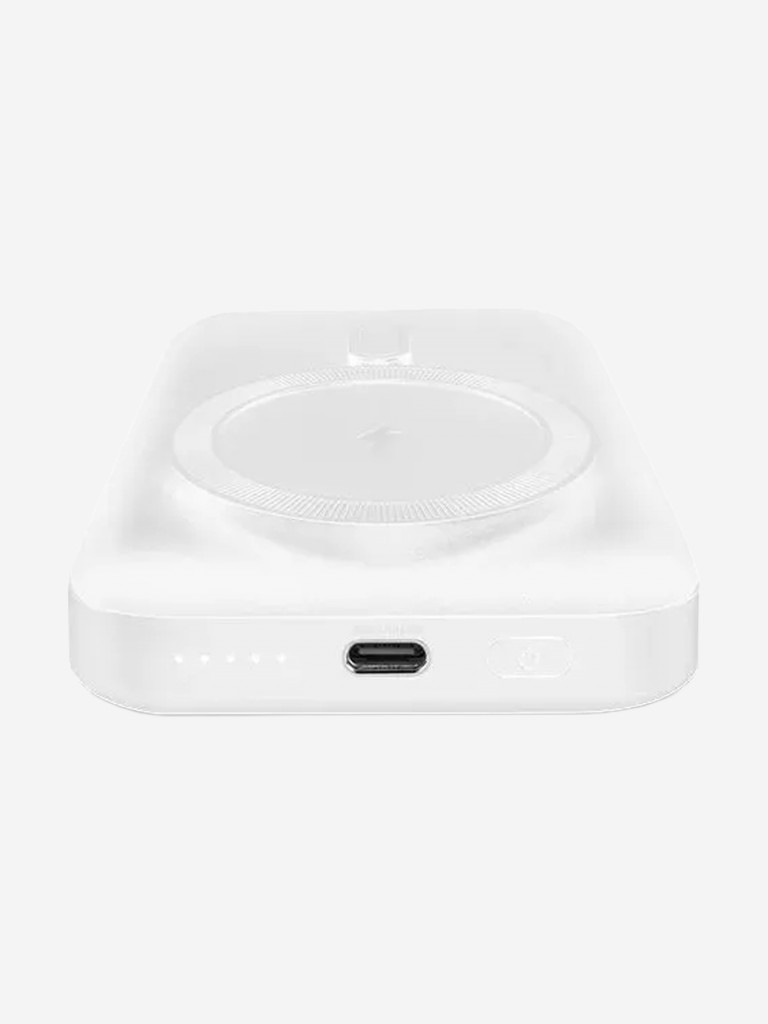 Внешний аккумулятор портативный TTEC ReCharger Pro M 10.000mAh MagSafe Compatible PD 20W Powerbank c подставкой. Цвет: белый