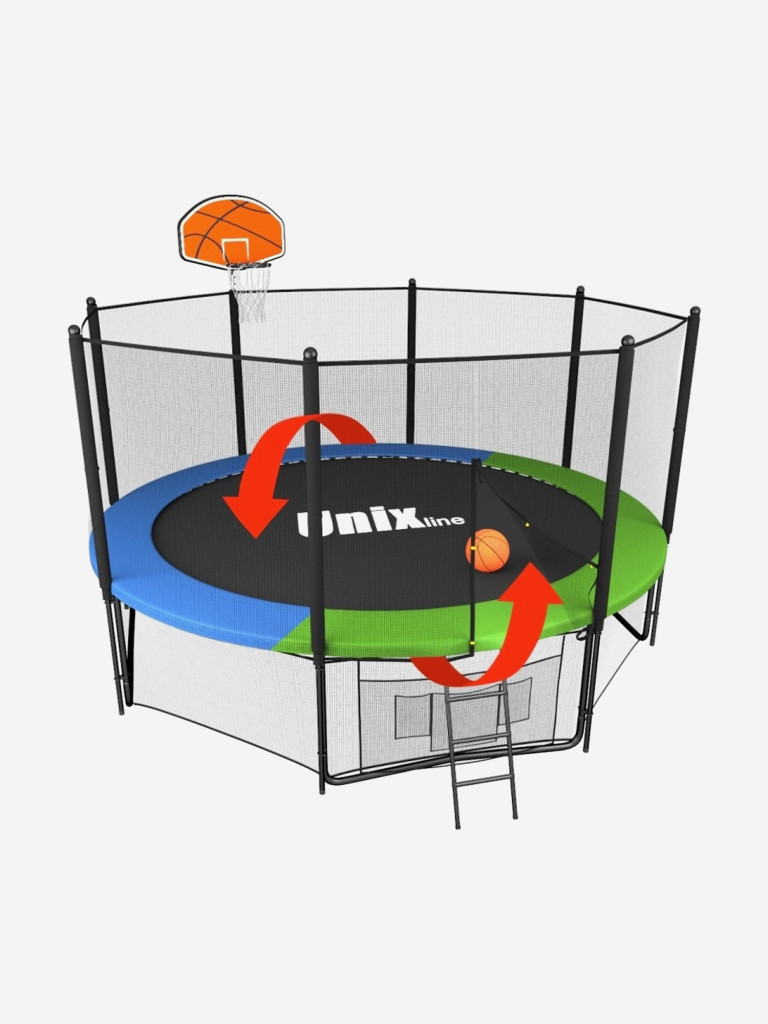 Баскетбольный щит для батута UNIX Line Classic/Simple