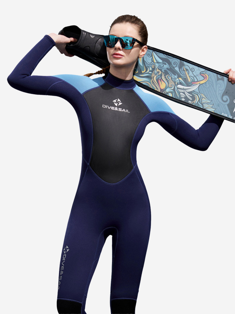 Гидрокостюм DIVE&SAIL женский неопреновый 3 мм