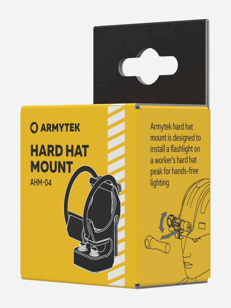 Крепление на строительную каску Armytek AHM-04