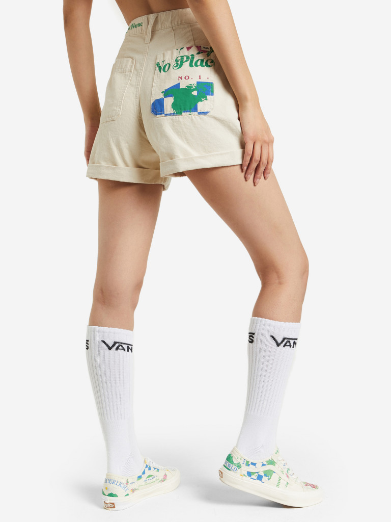 Шорты женские Vans Eco Positivity Natural VA5LHZ7VJ светло