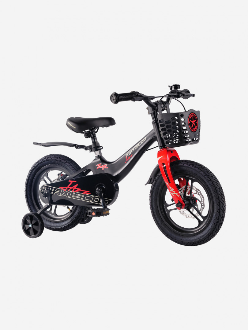 Велосипед для мальчиков Maxiscoo Jazz Pro 14 Черный