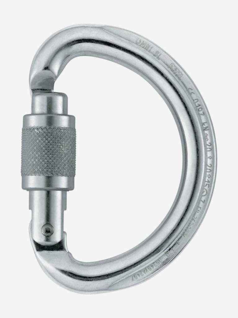 Карабин вспомогательный Petzl OMNI SCREW-LOCK