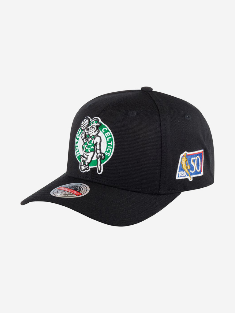 Бейсболка MITCHELL NESS 6HSSFH21HW014-BCEBLCK Boston Celtics NBA (черный)