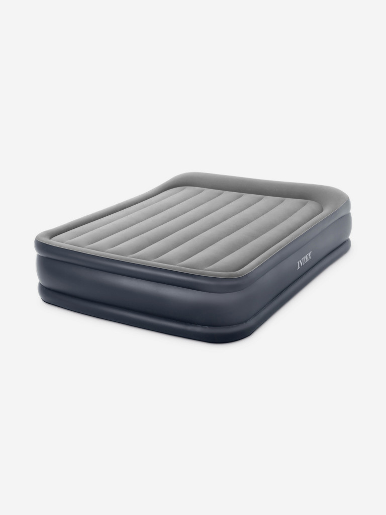 Кровать надувная Intex 64136 DELUXE PILLOW REST RAISED BED, Queen, 152х203х42 см, с насосом 220В