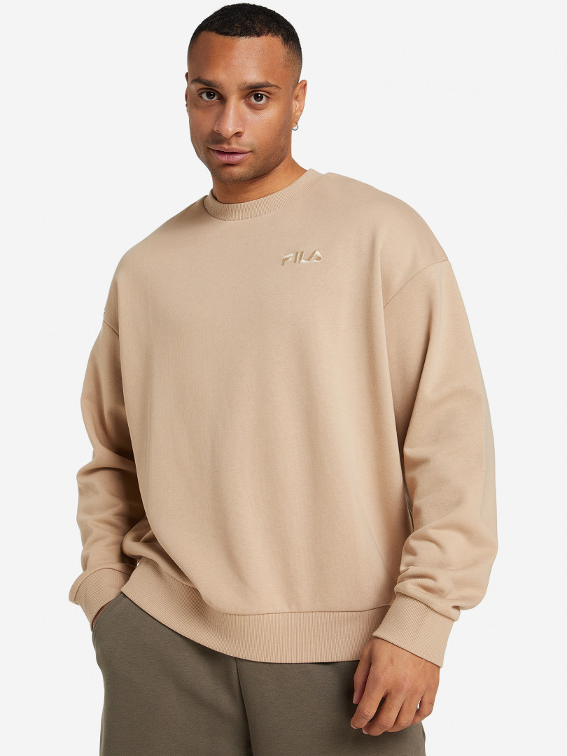

Свитшот мужской оверсайз FILA, Бежевый
