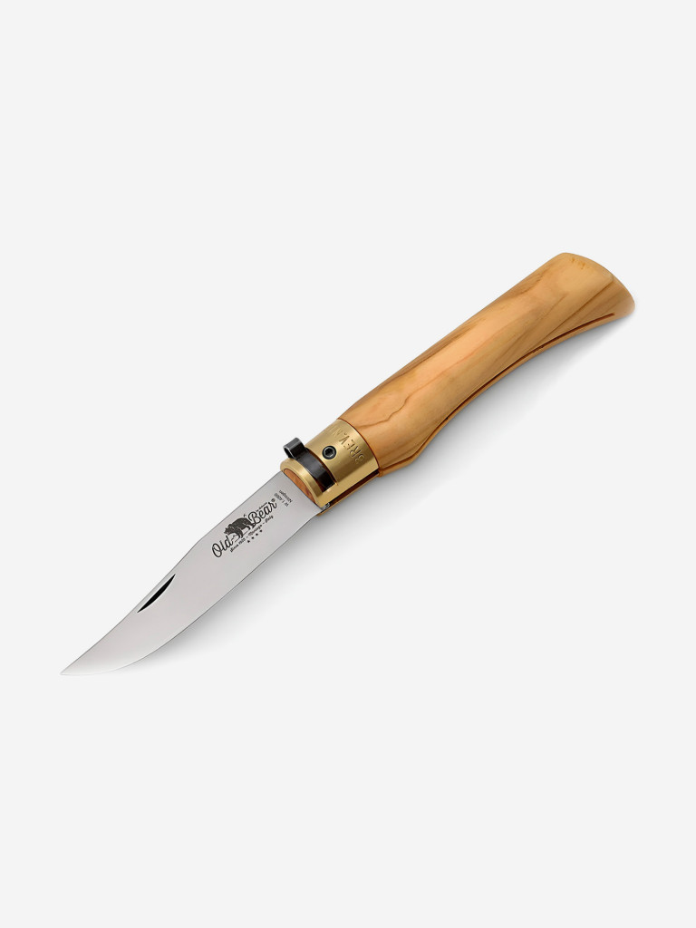 Нож складной Old Bear Classical Olive туристический, клинок 60 мм, размер XS, сталь
