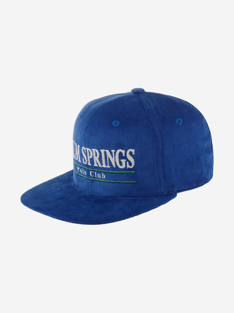 Бейсболка с прямым козырьком HOOD 100-TWC028-CA024-RL Palm Springs (синий)