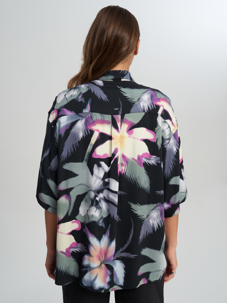 Рубашка с коротким рукавом женская оверсайз Termit