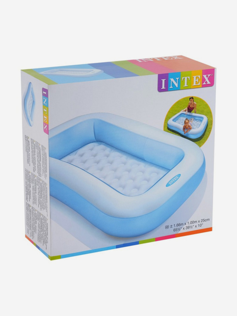 Бассейн детский прямоугольный Intex 57403 (от 1-3 лет)