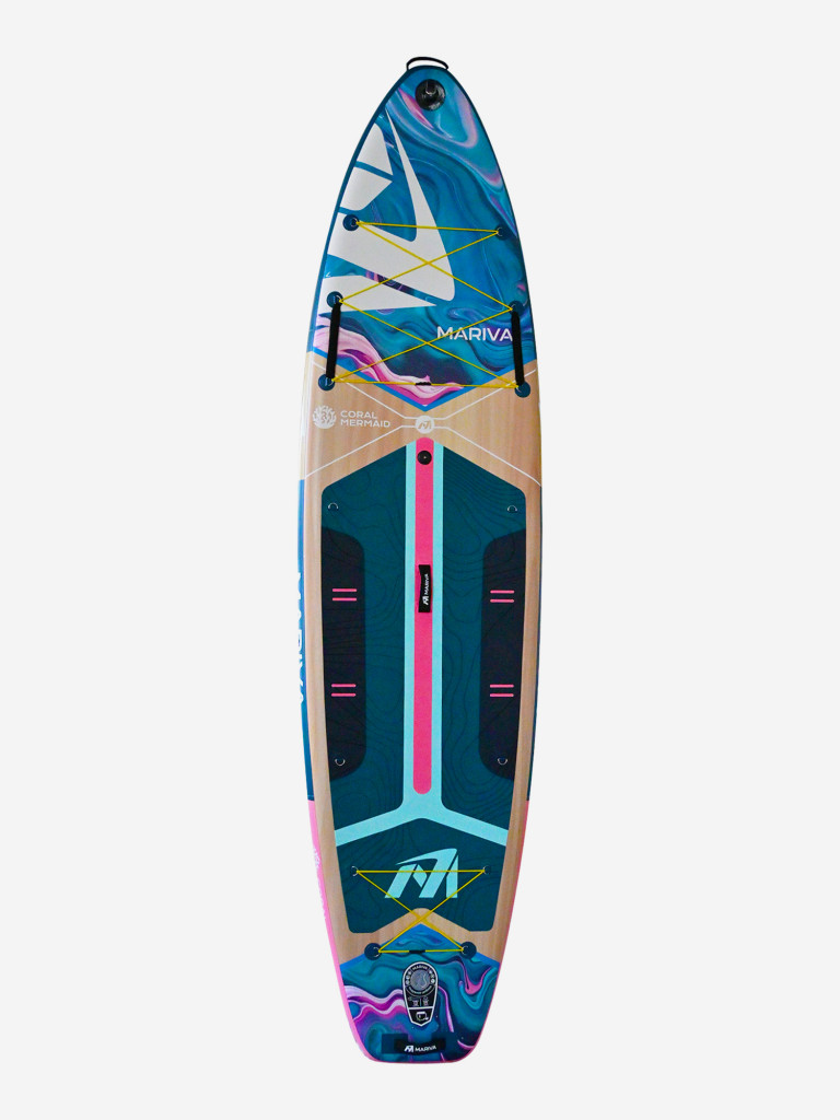 Сапборд двухслойный MARIVA Coral Queen Pink Blue 351 см