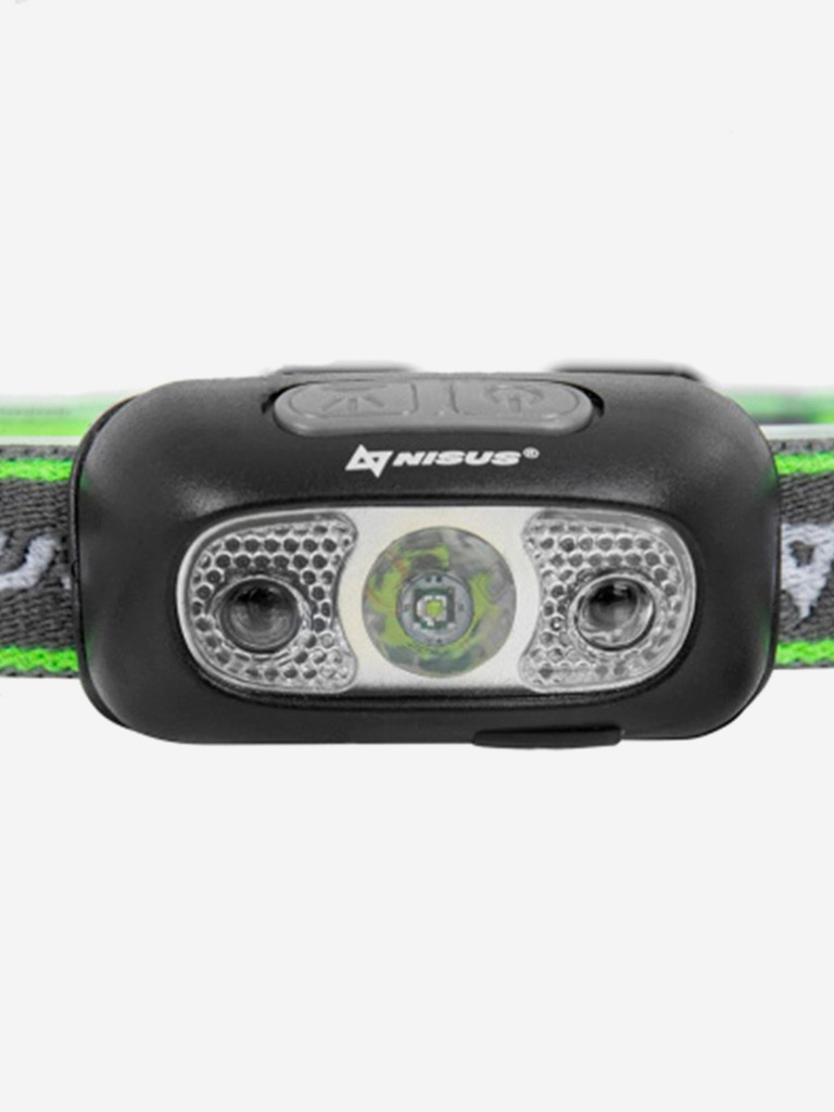 Фонарь налобный Nisus 120 LM, IPX4, USB (N-FN-3056S)