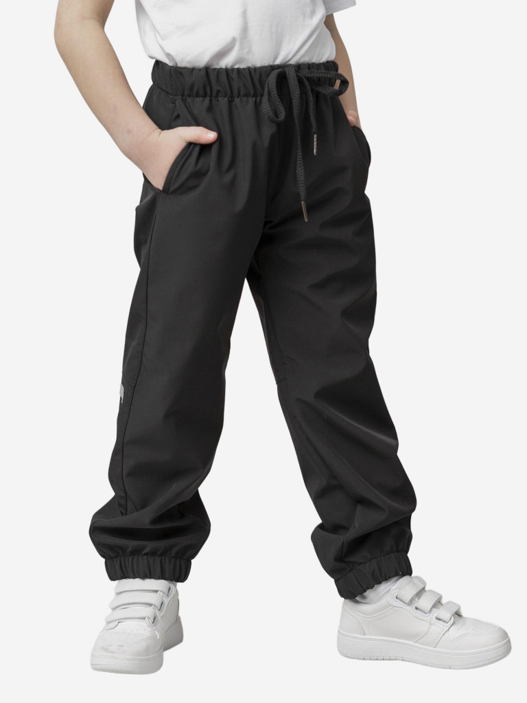 Брюки софтшелл для мальчика batik черный