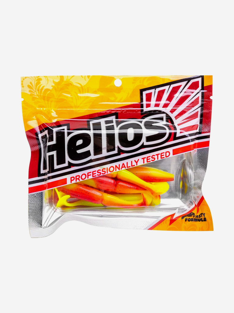 Мягкая приманка Helios Guru, 5,0" / 12,7 см, Red Lemon, 5 штук (HS-31-050)