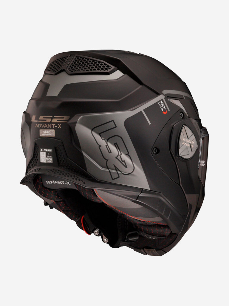 Мотошлем LS2 FF901 ADVANT X METRYK (черно-серый матовый)