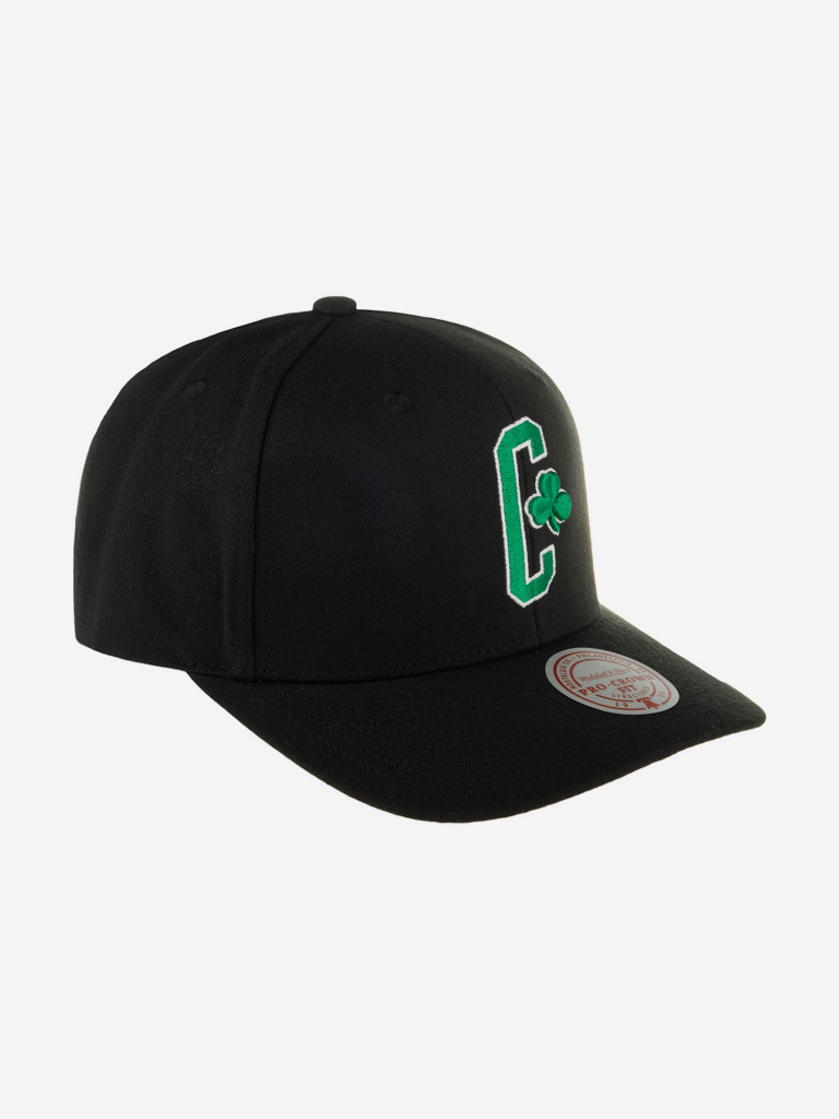 Бейсболка MITCHELL NESS HHSS6580-BCEYYPPPBLCK Boston Celtics NBA