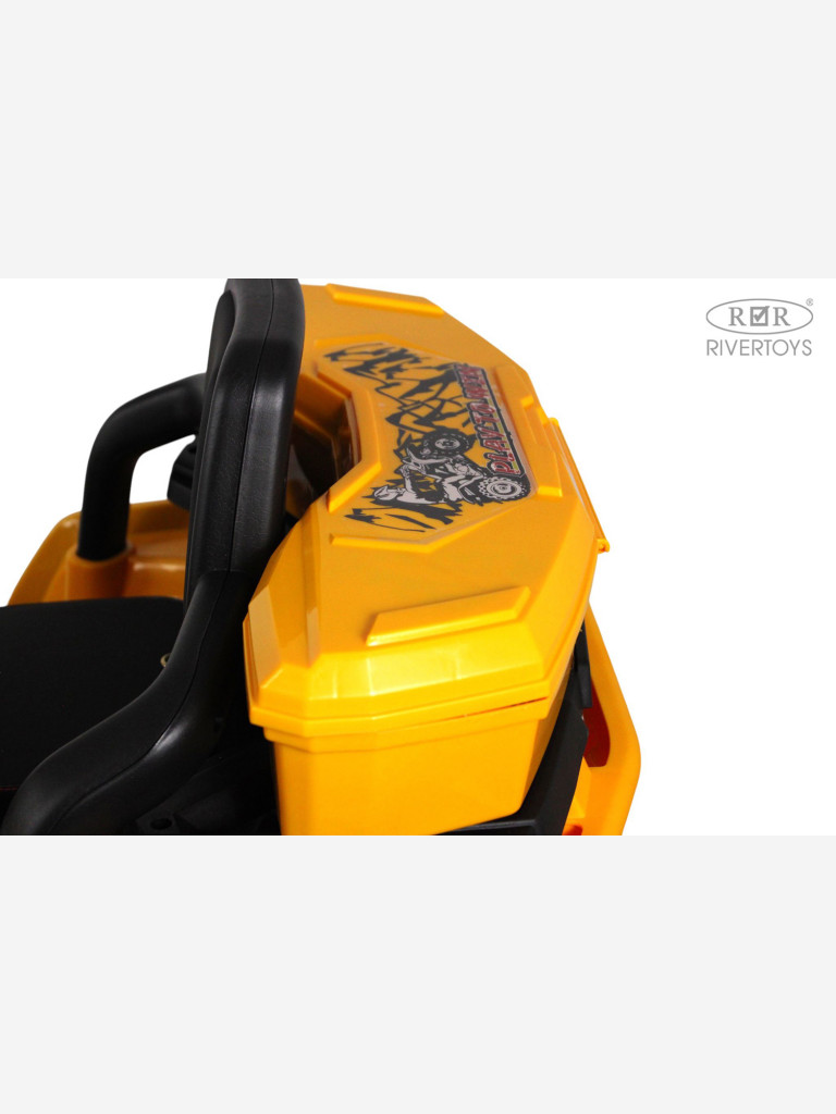 Детский электроквадроцикл RIVERTOYS Z111ZZ желтый