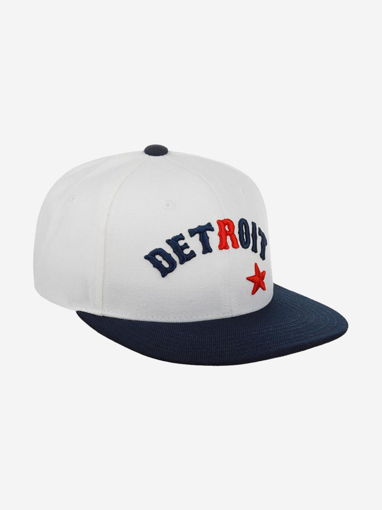 Бейсболка с прямым козырьком AMERICAN NEEDLE 21006A-DES Detroit Stars Archive 400 NL (белый)