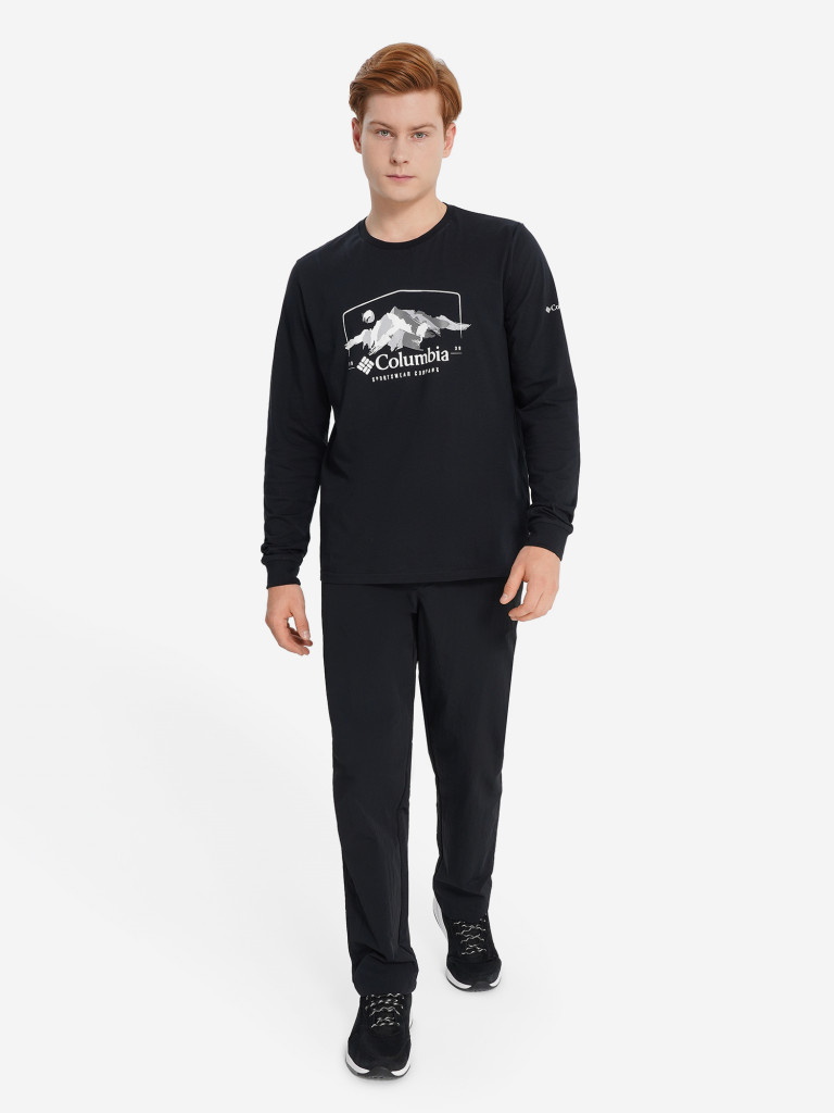 Лонгслив мужской Columbia Csc Seasonal Logo Ls Tee