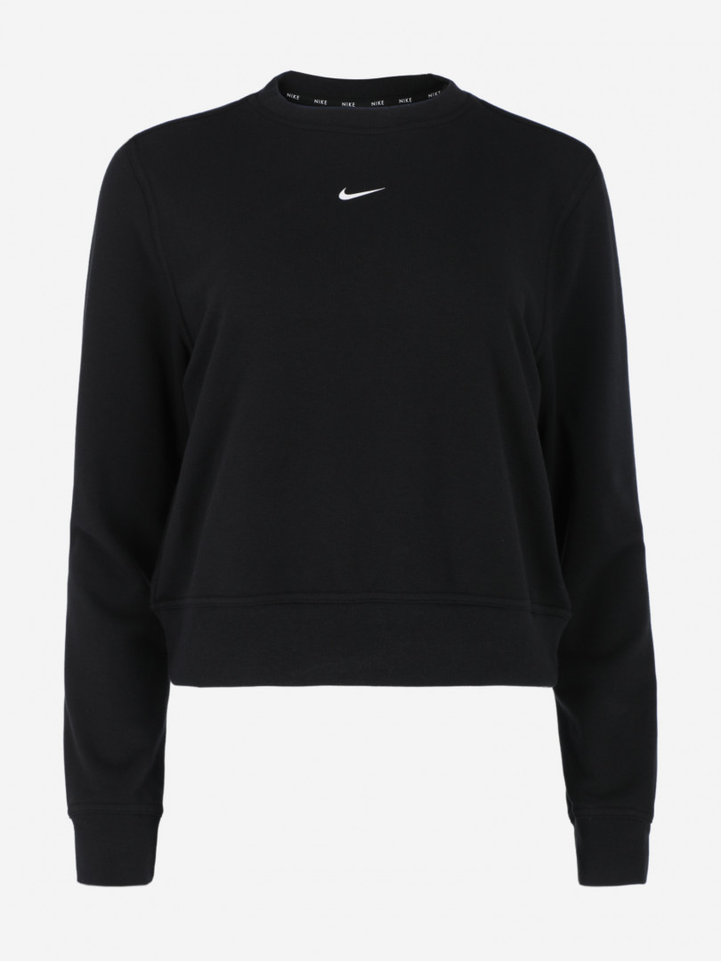 фото Свитшот женский nike one dri-fit, черный