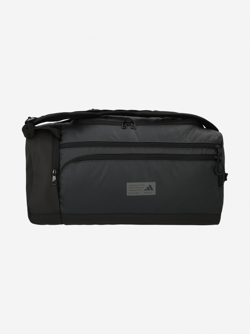 фото Сумка adidas hybrid duffel carbon, черный