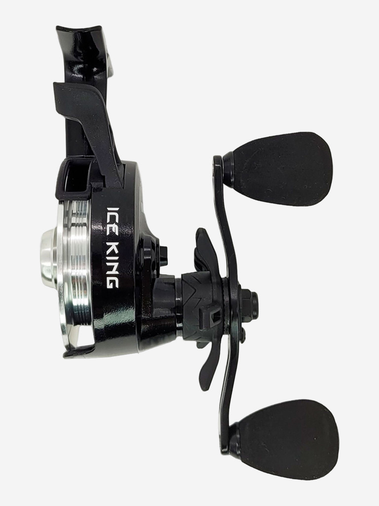 Катушка зимняя Nautilus ICE KING # Black, катушка для удочки с передним фрикционом