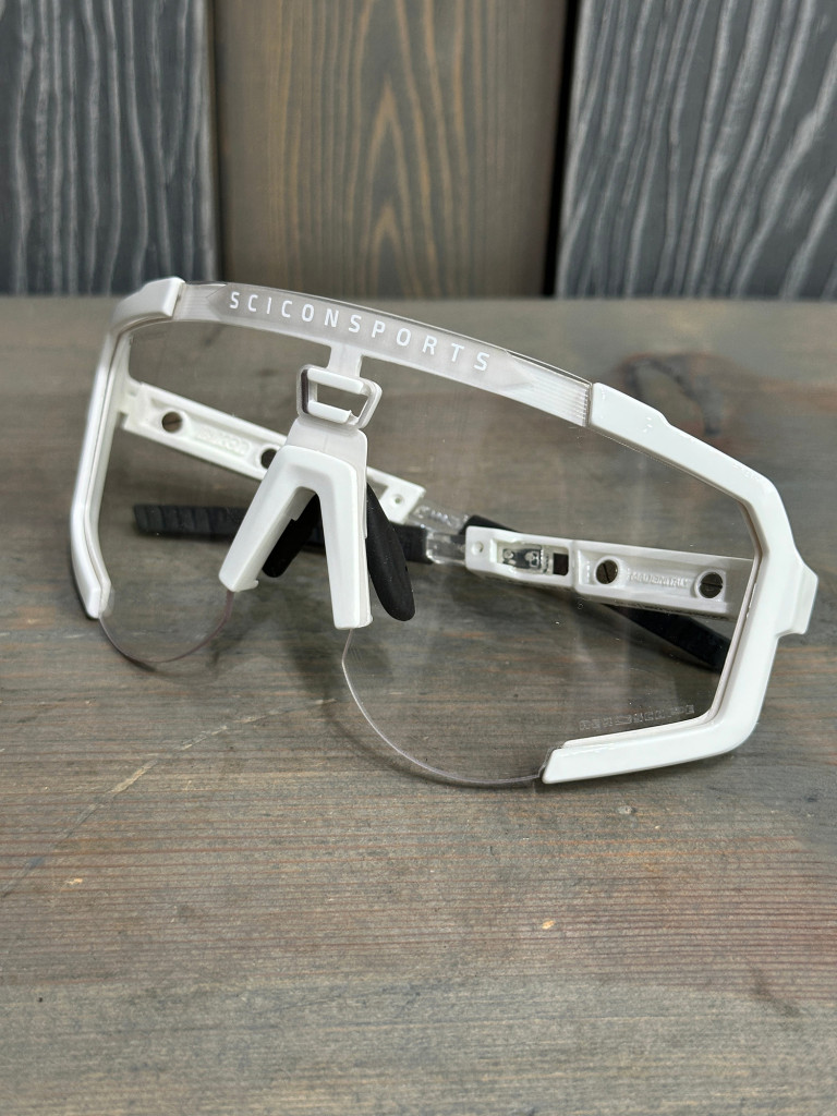 Очки спортивные Scicon AeroScope оправа White Gloss линза Photochromic Silver