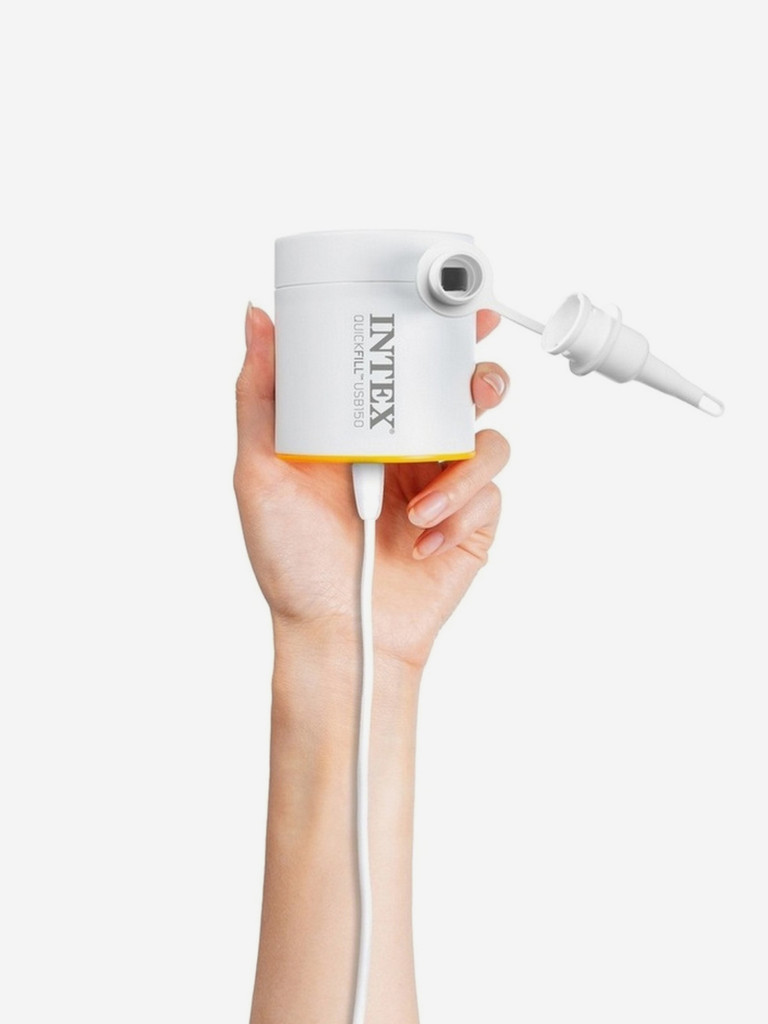 Кровать надувная Intex 64177 PRESTIGE MID-RISE, Twin, 99х191х30 см, с насосом USB