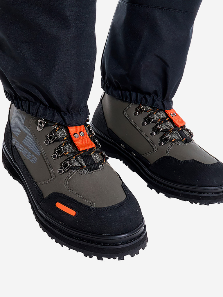 Мембранные вейдерсы Hord "The 9", водонепроницаемые, мужские, цвет черный