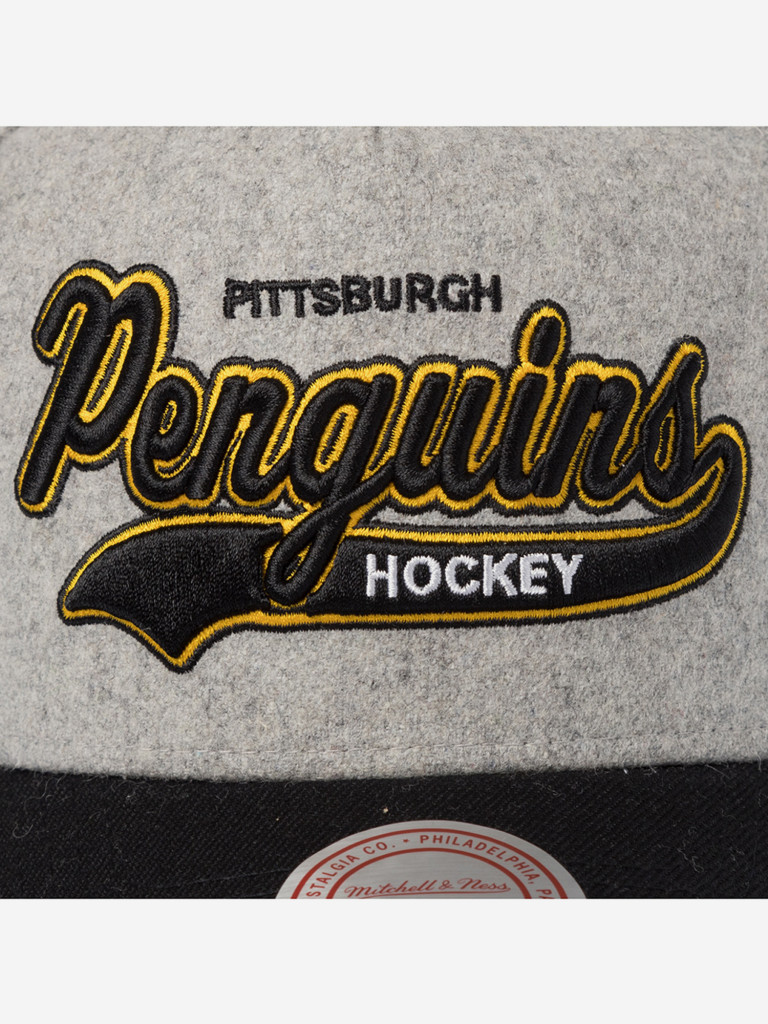 Бейсболка MITCHELL NESS HP14539-PPEGREY Pittsburgh Penguins NHL
