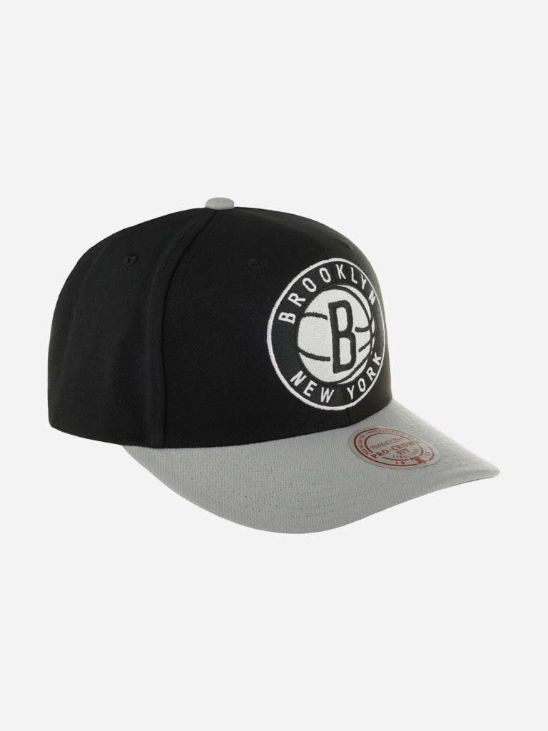 Бейсболка MITCHELL NESS 6HSSSH21399-BNEBKGY Brooklyn Nets NBA (черный)