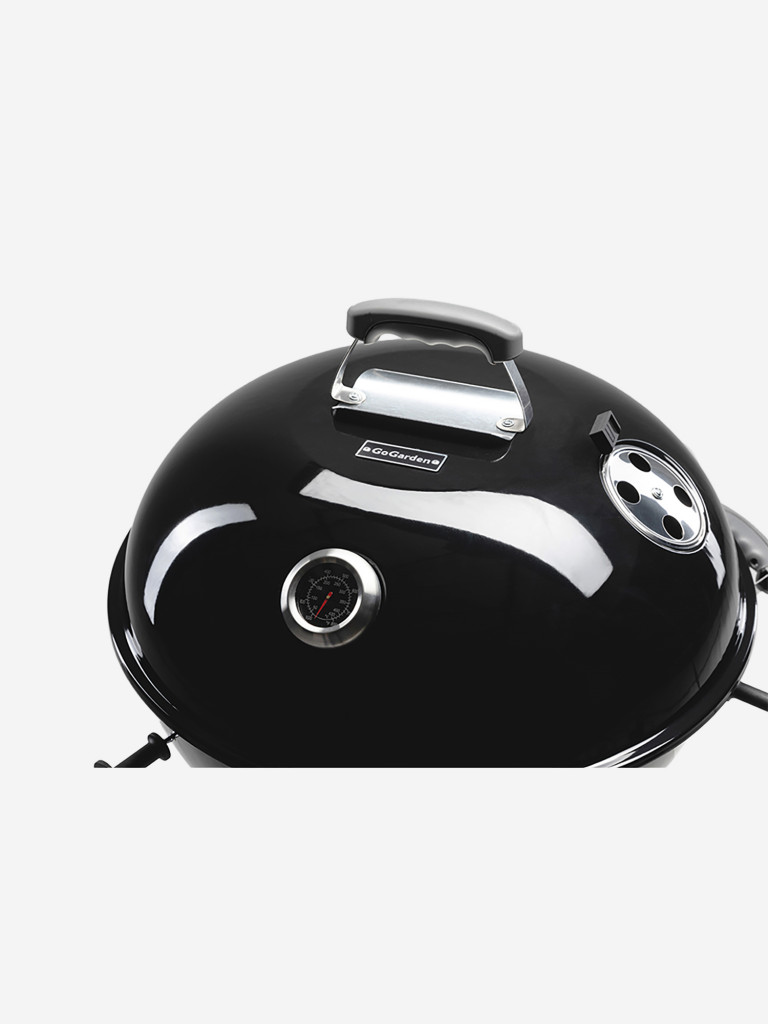 Угольный гриль барбекю Go Garden Premium 56 LUX Shelf