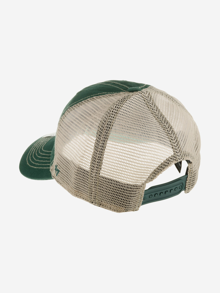 Бейсболка с сеточкой 47 BRAND B-TRWLR18GWP-VG Oakland Athletics MLB