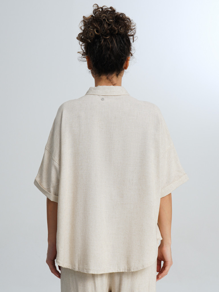 Рубашка с коротким рукавом женская Roxy Beachy Nostalgia