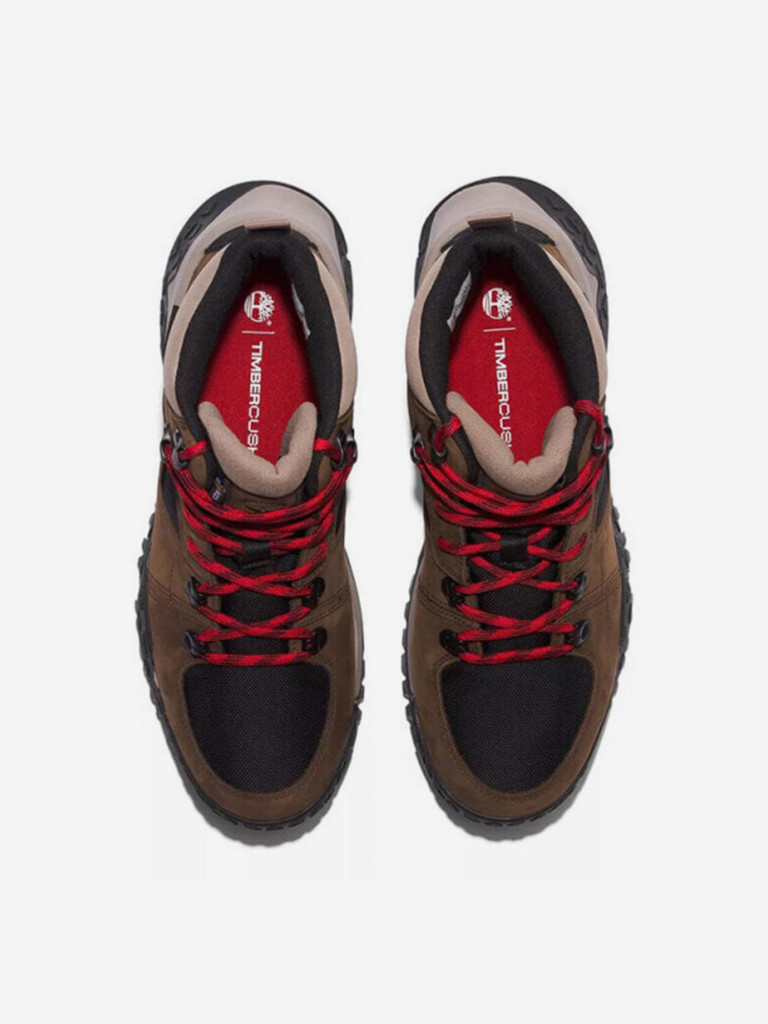 Timberland Motion Scramble Mid Lace Up Waterproof Hikers 'Dark Brown Nubuck'