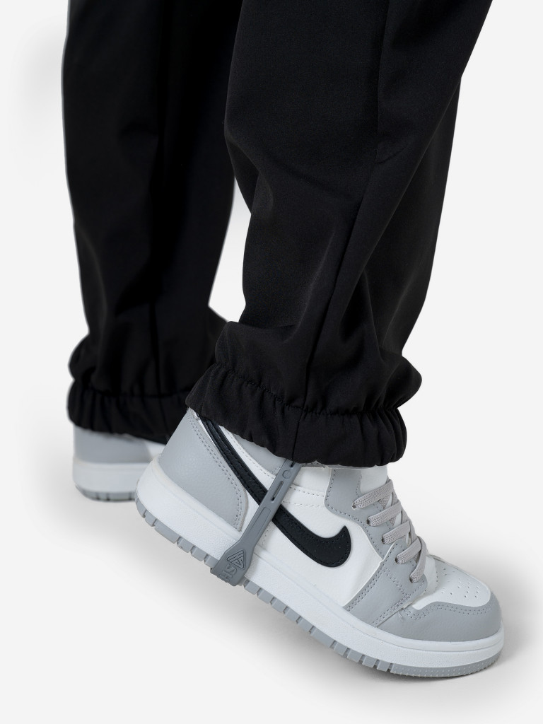 Демисезонный комбинезон для детей Sherysheff В19051ФЧ Принт SH Черно-белый