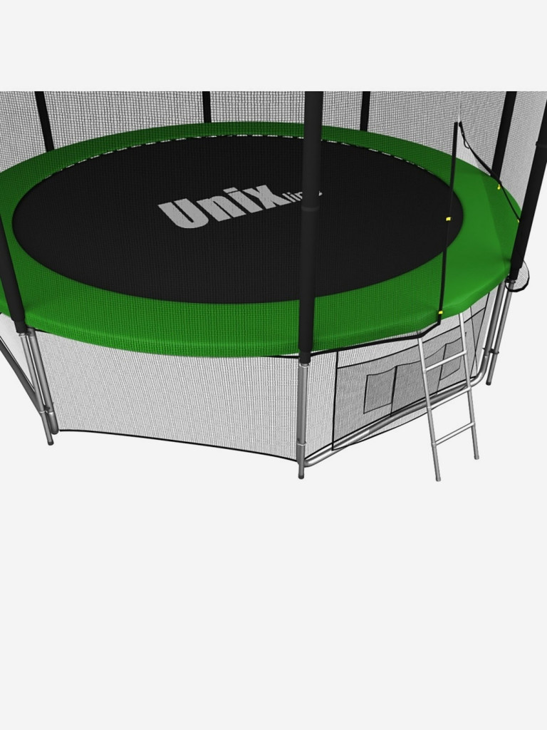 Батут каркасный UNIX Line Classic 10 ft, общий диаметр 305 см, до 150 кг