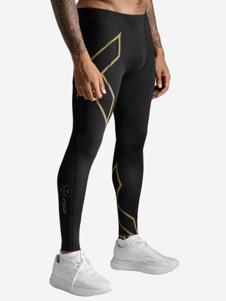 Компрессионные тайтсы 2XU Light Speed Compression T Lights Black