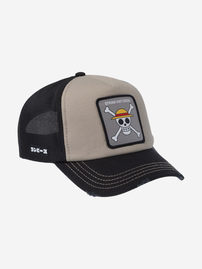 Бейсболка с сеточкой CAPSLAB CL/OP6/1/PCT/STR One Piece Skull