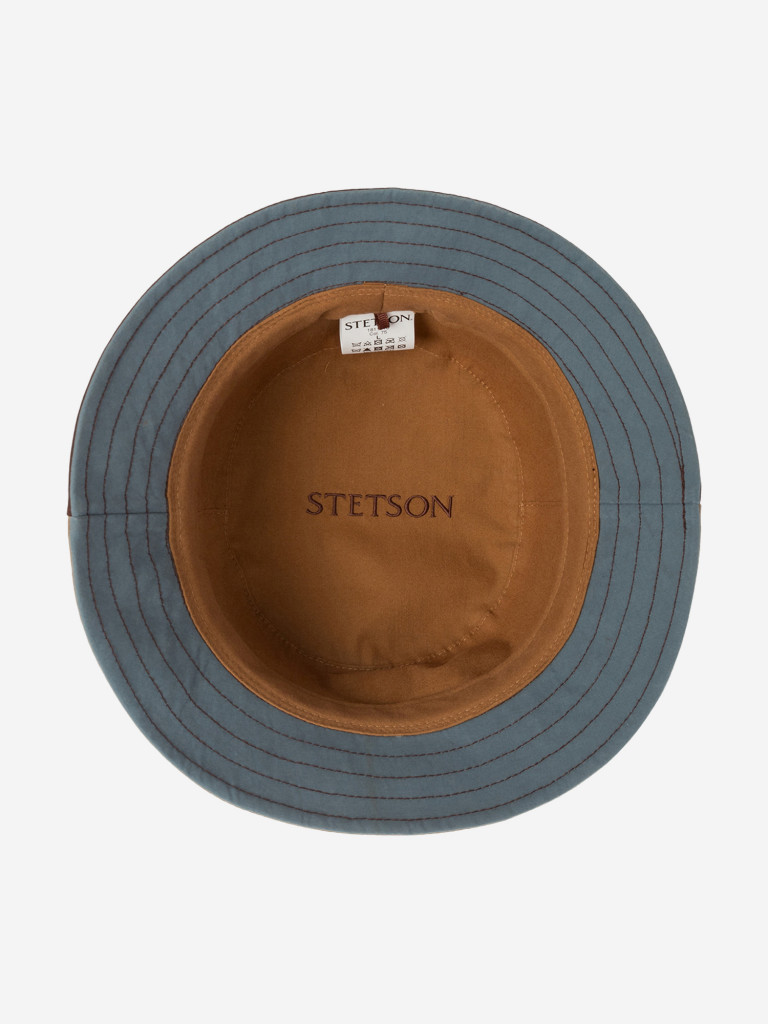Панама STETSON 1811116 BUCKET WAXED COTTON COLOR BLOCK WR