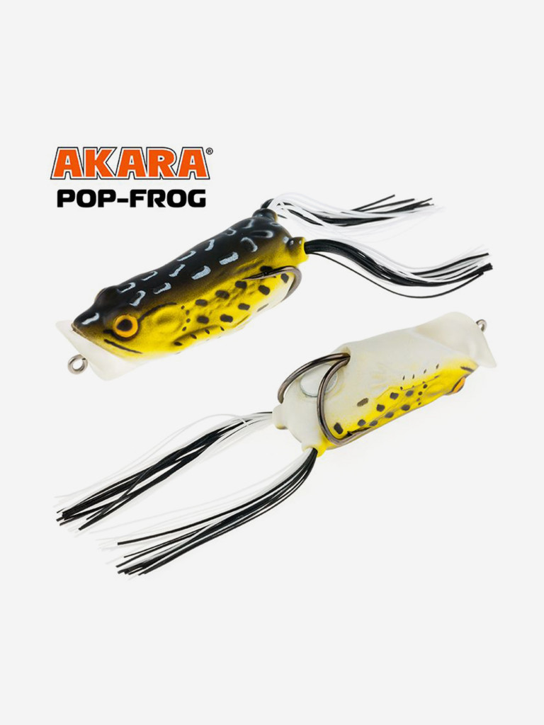 Воблер Akara Pop-Frog 70 лягушка плавающий на щуку 18гр 9