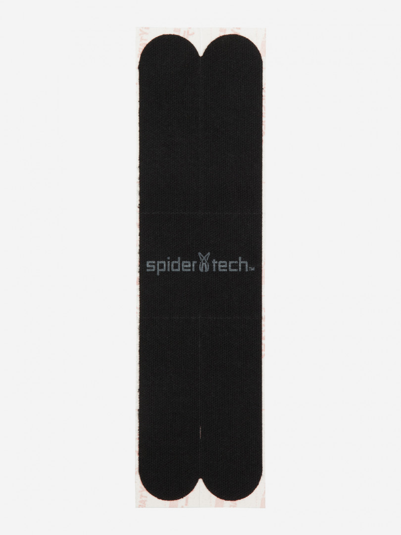 фото Тейп преднарезанный spidertech, 6 шт., черный